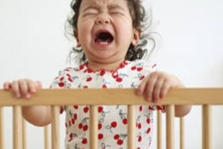 crying toddler